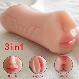 3 in 1 Realistic Masturbator product view