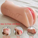 3 in 1 Realistic Masturbator dimensions and specification diagram