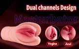 Realistic Dual Channel Male Masturbator product detail view