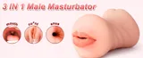3 IN 1 Male Masturbator product detail view