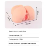 TPE Torso Doll dimensions and specification diagram