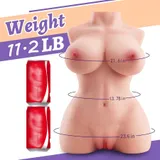 Hands-Free Realistic Torso Sex Doll product detail view