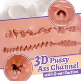 Hands-Free Realistic Torso Sex Doll product detail view