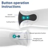 Suction Vibrating Masturbator product detail view
