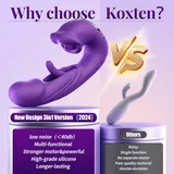 Koxten 3-in-1 Licking Sucking Flapping Vibrator product detail view