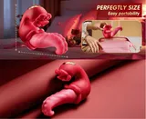 3-In-1 Double-Tongue Sex Toy dimensions and specification diagram