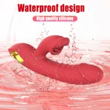 3-in-1 Red Lips Thrusting Vibrator product detail view