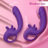 Tongue-Licking Thrusting Vibrator dimensions and specification diagram