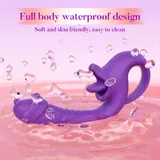 Tongue-Licking Thrusting Vibrator supplier water-resistance illustration
