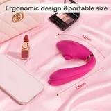 App Controlled Tapping Vibrator dimensions and specification diagram
