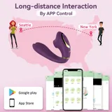 Supplier app-control graphic with Seattle and New York map labels beside the purple vibrator and phone screens