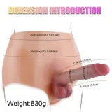 DILDO PANTS dimensions and specification diagram
