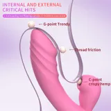 Pink Waterproof Rabbit Vibrator product detail view