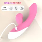 Pink Waterproof Rabbit Vibrator product detail view