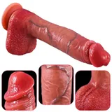 10 Inch Realistic Suction Cup Dildo product detail view