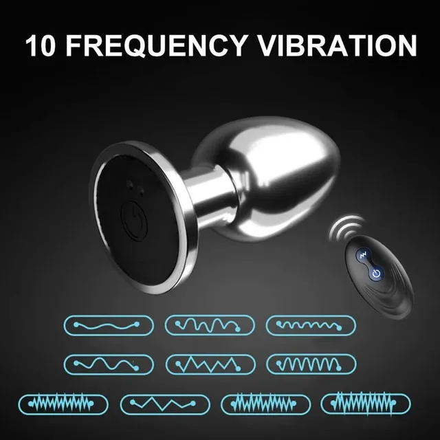 Remote Control Vibrating Anal Plug product view