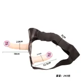 Double-Ended Strap-On Dildo for Couples dimensions and specification diagram